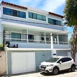 3 Quartos,10 Min A Pe Grande, Garagem 3 Carros, Churrasqueira, Wi-fi E Cozinha Completa Arraial do Cabo